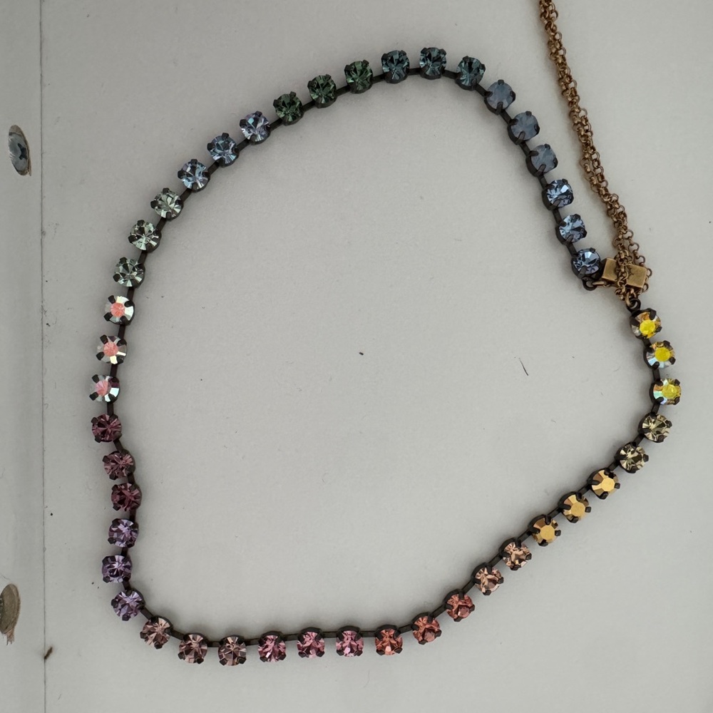 Loren Hope Multicolor Crystal Necklace